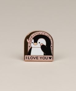 I Love You Enamel Pin