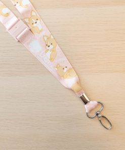 Corgi Lanyard Keys and Badge Holder