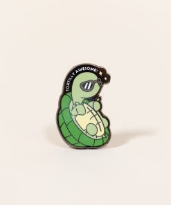 Torti Enamel Pin - Tortilly Awesome