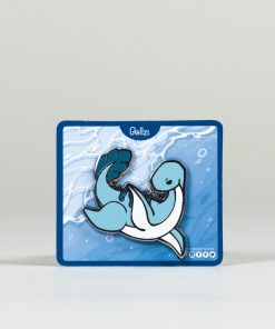 Nessi Enamel Pin - Wave